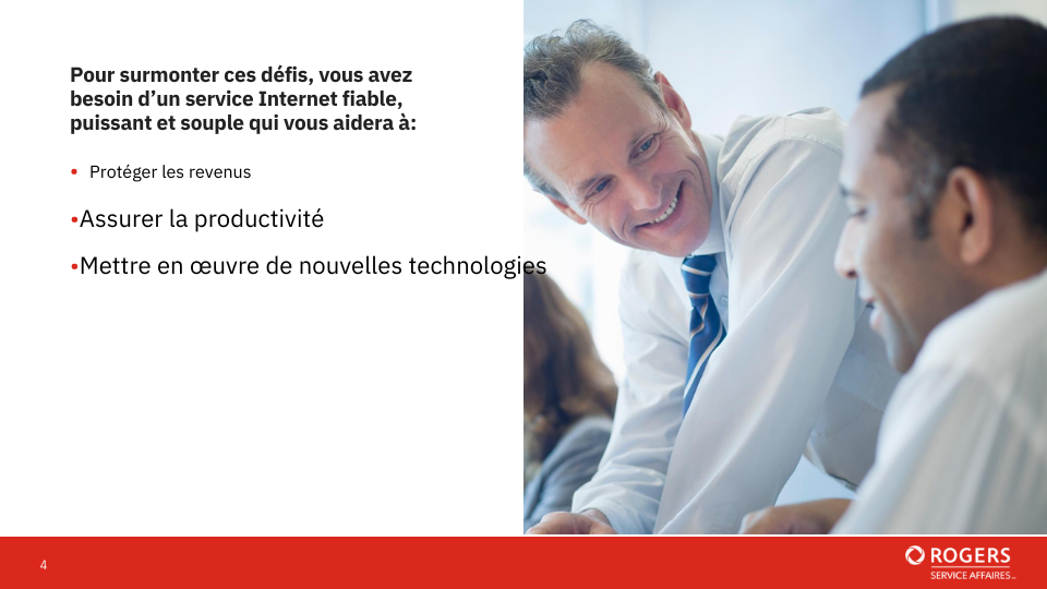 Internet Fibre dédié de Rogers