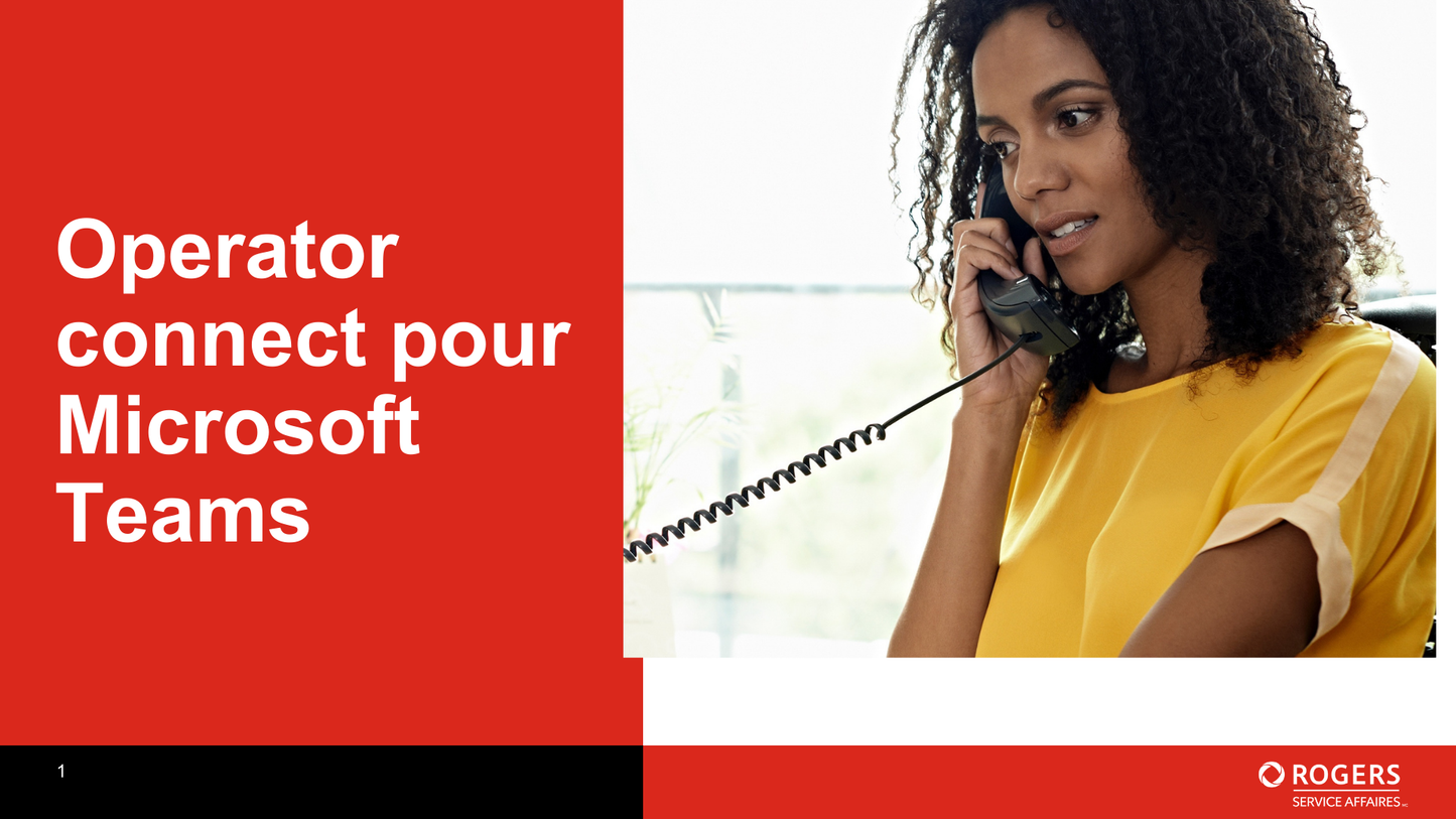 Operator Connect pour Microsoft Teams (Téléphonie de bureau)