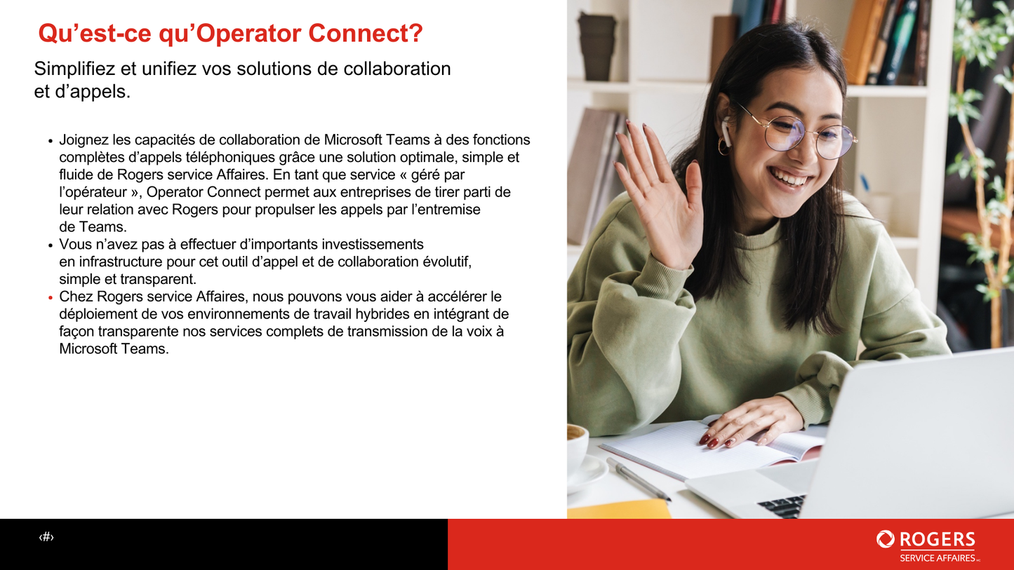 Operator Connect pour Microsoft Teams (Téléphonie de bureau)