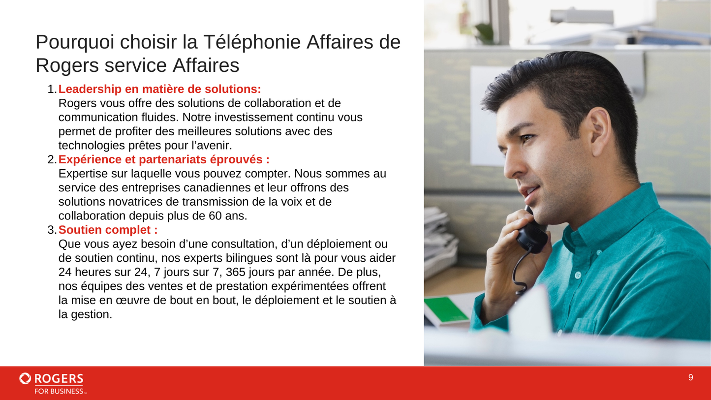 Téléphonie d’affaire